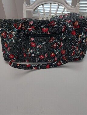 Perennials Noir Dot large travel duffel bag NWT